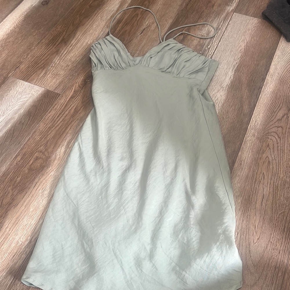 Princess Polly  green mini dress